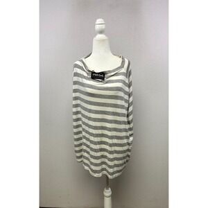 Maternity Milk Snob Womens OS Grey Striped Multi-Use Nursing Car Seat‎ Cover